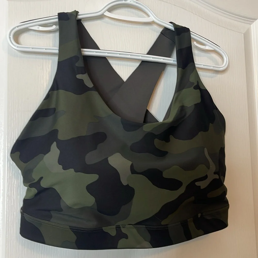 Old Navy Active Powersoft Camo Sports Bra 2X